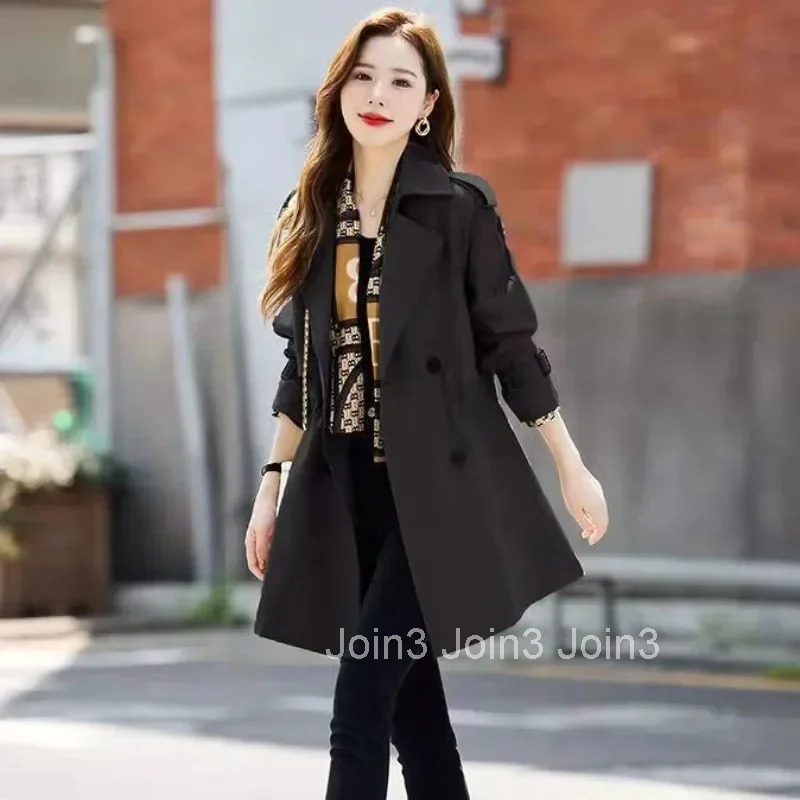Womens Windbreaker Jackets High Quality Female Coat Spring Autumn Korean Reviews Clothes Clothing Promotion Luxury 2025 Trend