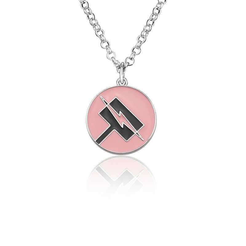 RWBY Qrow Branwen Necklace Cosplay Handmade Nameplate Pendant Fashion Electroplating Necklace Jewelry Birthday Present W250618