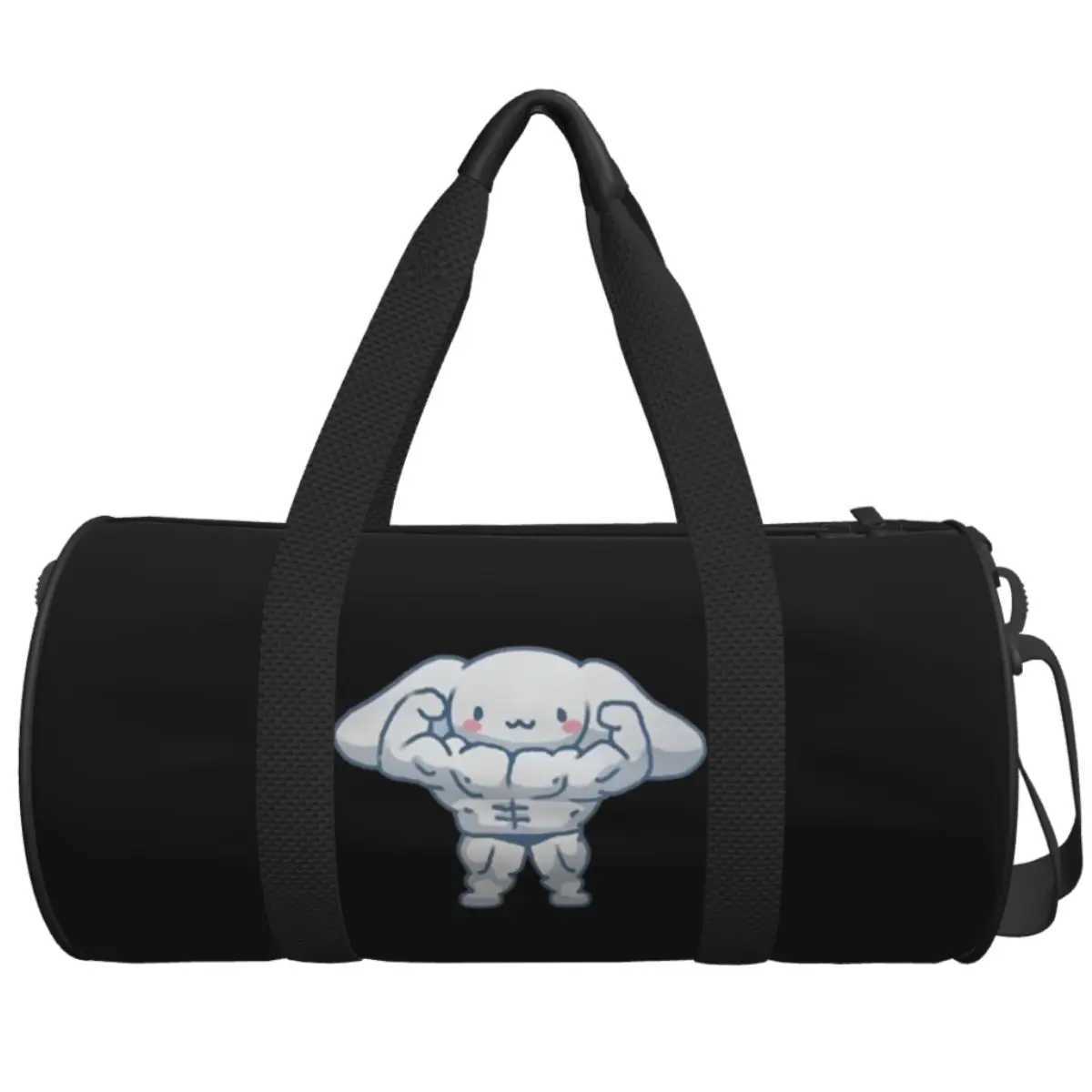 My Melody Print Travel Bag Large Capacity Sport Bags Outdoor Men Women Pattern Gym Bag Luggage Colorful Fitness Bag W250618