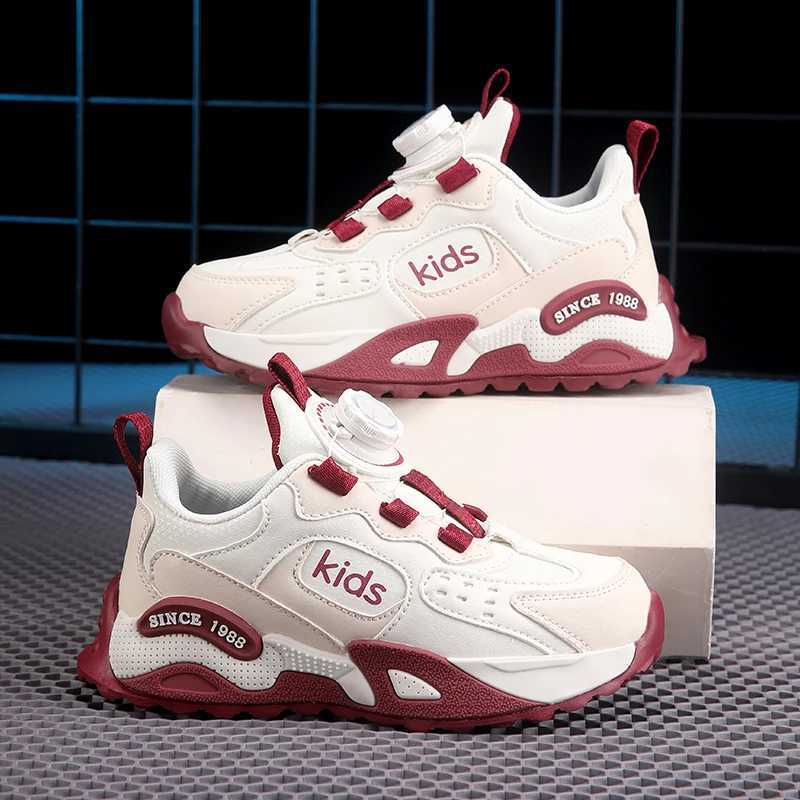 Luxury Girls Sneaker Children Shoes Spring PU Leather High Quality Kids Trainers School Comfortable Girls Sports Shoes Z250618