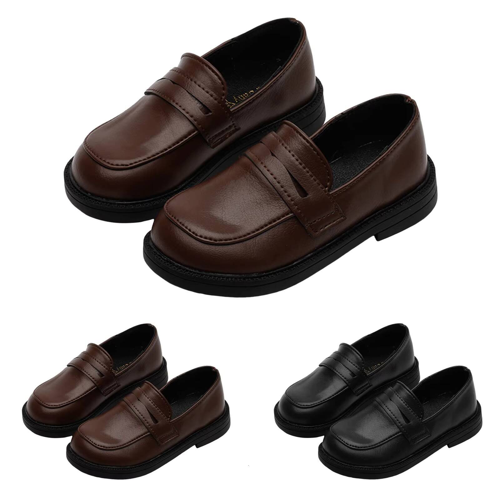 Children's Shoes Ddmyshoesvip Toddler Boys Girls Dress Comfort Lace Up School Shoes Loafer Toddler Little Kid E Black Little Girls Sneakers