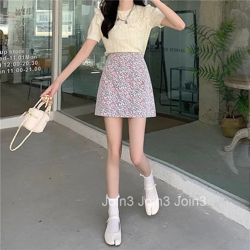High Waist Skirts for Women Tight Short Woman Skirt Wrap Lace Mini Zipper V Y2k Vintage Korean Style Quality 2025 Trend A Line