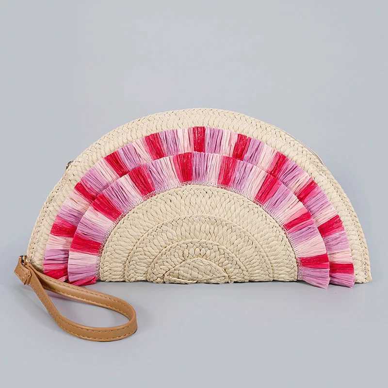 Fashionable Dumpling Bag Summer New Fashionable Straw Woven Clutch Bag for Women Rattan Woven Straw Bag Z250618