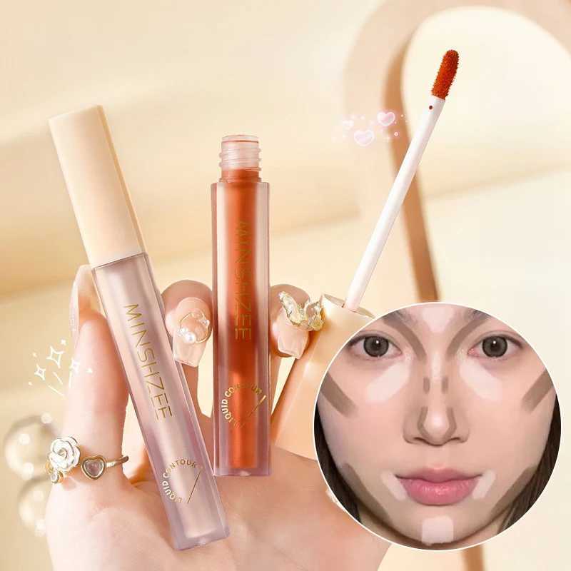 Liquid Contouring Stick 3D Cement Grey Nose Shadow and Highlighter Facial Brightening Cream Contour Bronzer Concealer MakeupXJ250618