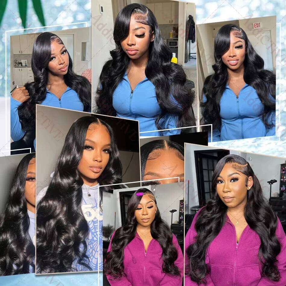 13x6 HD 220% 40 42 Inch Body Water Wave Front Human Hair Wigs 13x4 Lace Frontal 5x5 Glueless Closure Ready To Wear Wig
