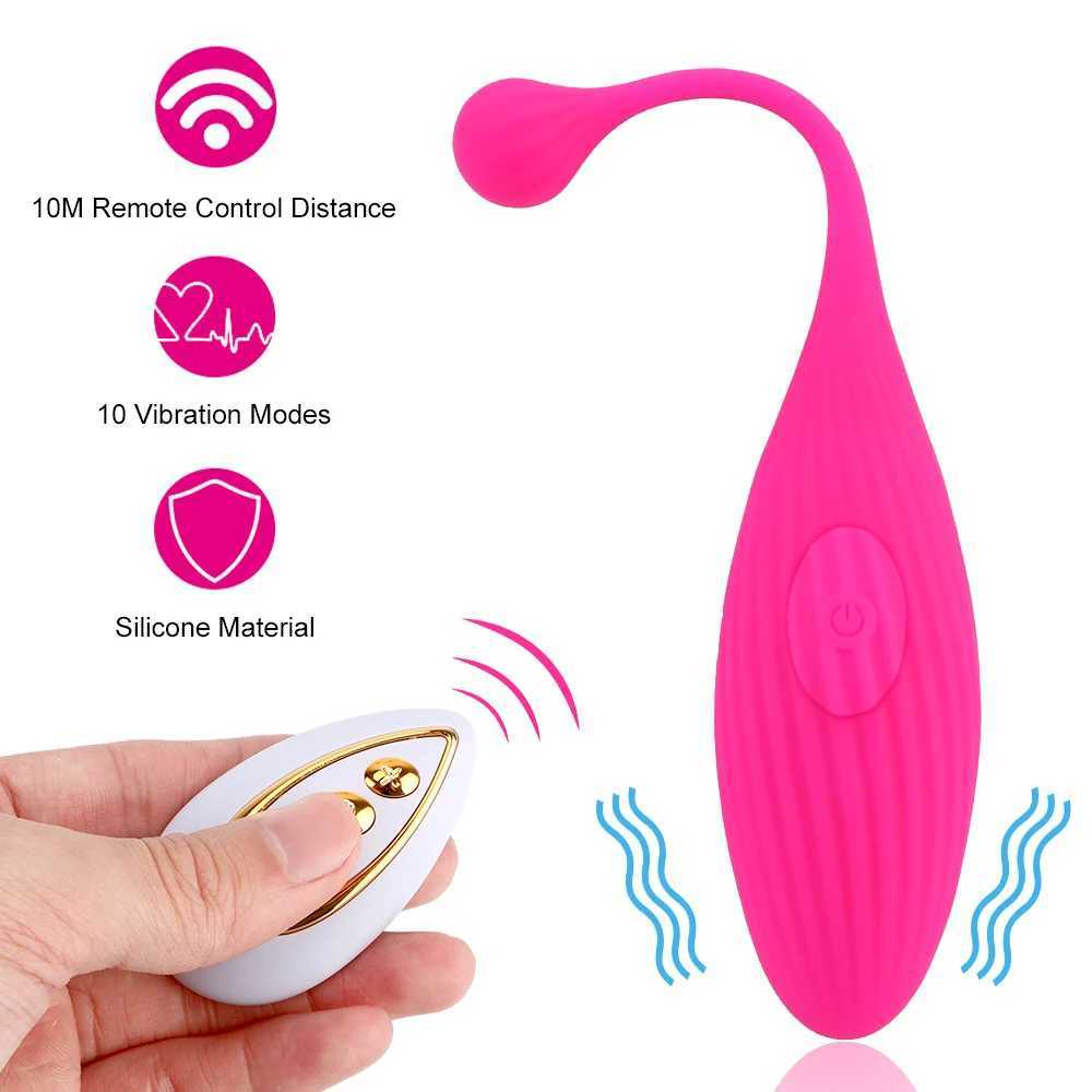 Wireless Vibrator Vibrating Vaginal Ball Sex Toys for Women Anal Clitoris Stimulation 10 Speeds Vaginal Tighten Exercise XJ250618