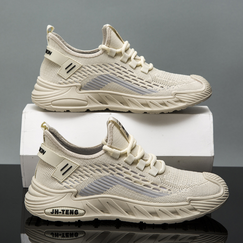 Plus Size Men S Spring New Mesh Breathable Sneakers Fashion Versatile Soft Sole Casual Shoes Casual Running Shoes Ddmysaturn