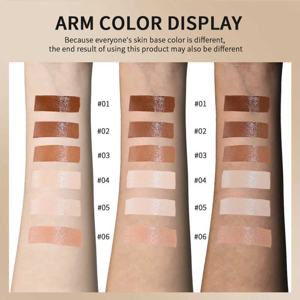 Face Highlighter and Contour Stick Korean Makeup Cosmetics 6colors Matte Highlighter Waterproof Bronzer Face Contouring Stick XJ250618