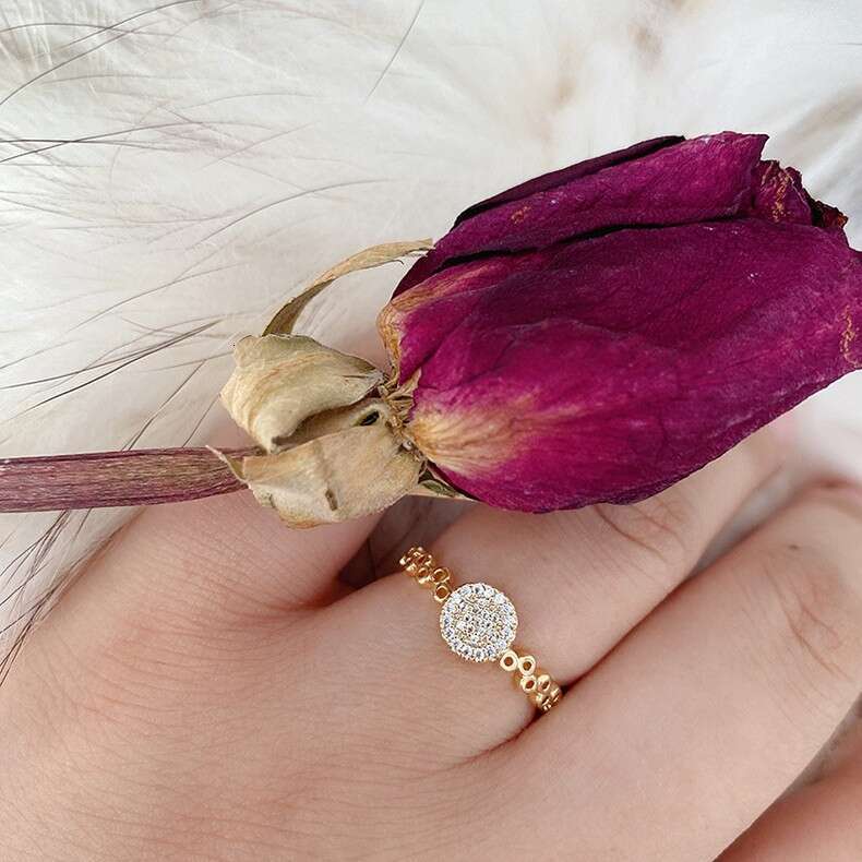 Light Luxury Ring for Women, Ins Style, Niche Design, Fashionable and Unique, Korean Version, Internet Celebrity High-end Sense, Index Finger Accessor
