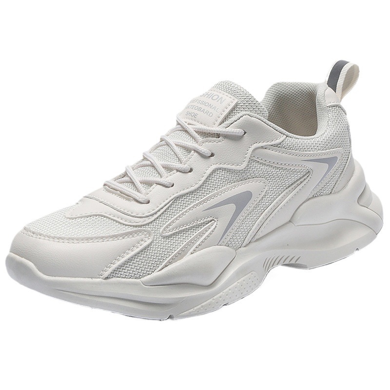 Spring Breathable Running Sports Thick Sole Casual Shoes Student Men S Trendy Versatile Mesh Casual Shoes Ddmysaturn