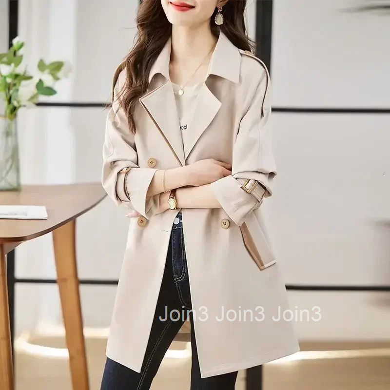 Splicing Outerwears Korean Fashion Coats for Women Loose Jacket Popular Clothes On Promotion 2025 New In Blazer Woman Trend Fall
