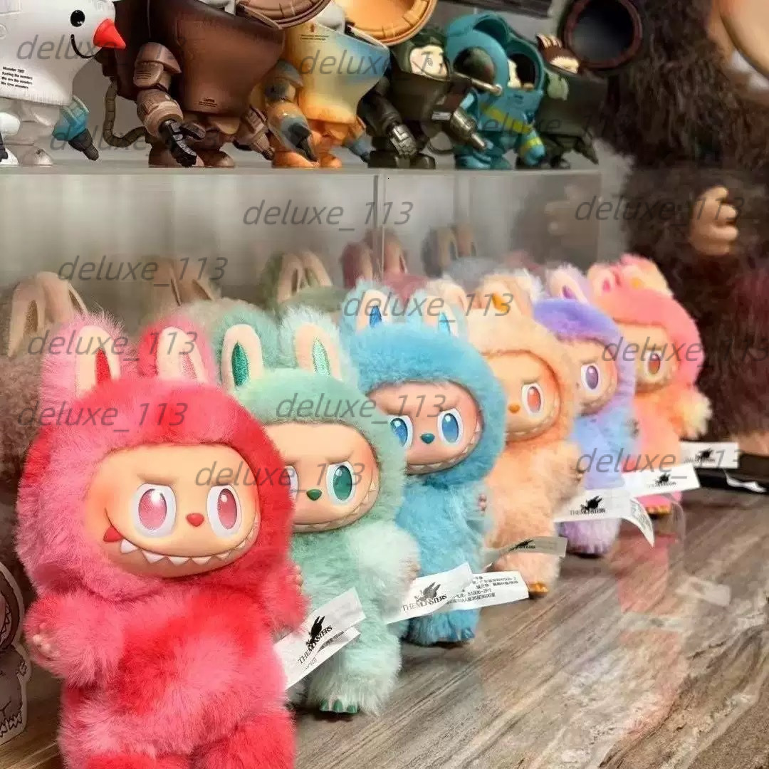 High-Quality Labubu 3.0 Third Generation Front High-Energy Series Macaron Vinyl Face Trendy Plush Blind Box Pendant