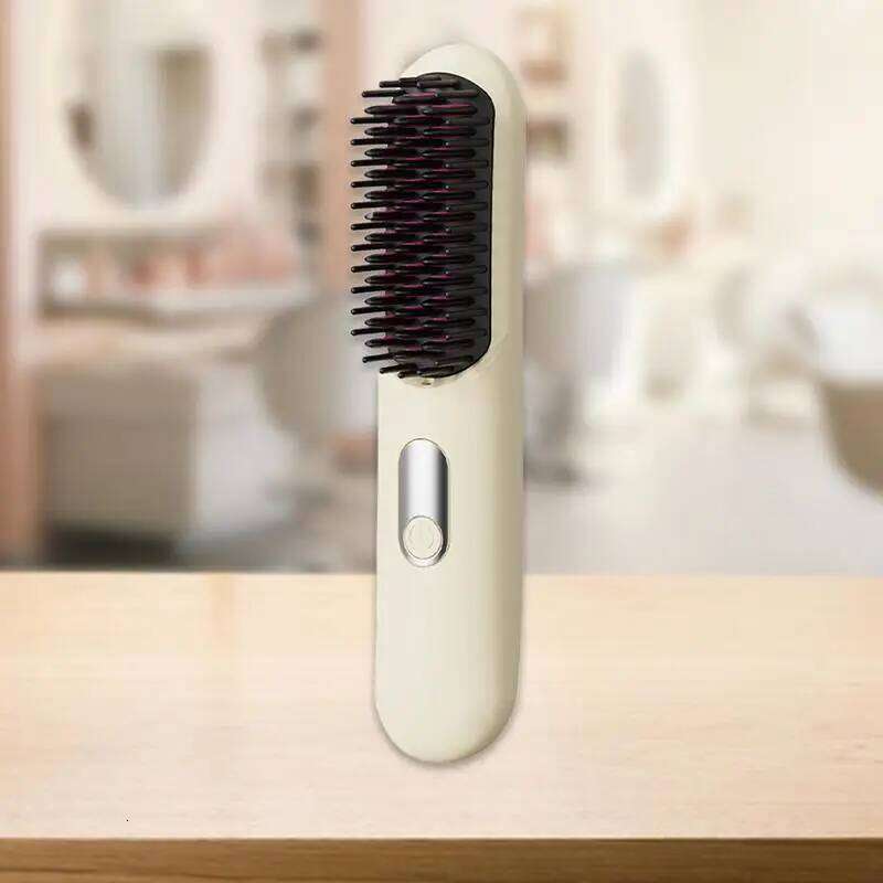Portable Wireless Household Straightener Rapid Heating Technology Hair Shaping Tool For Dorrmitary Travel