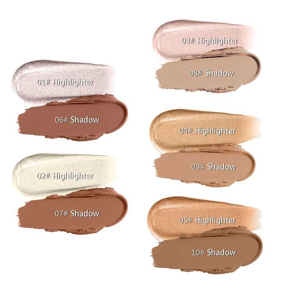 Multifunctional Highlight Shadow Contouring Stick Concealer Face Brightening Multifunctional Blush Stick XJ250618