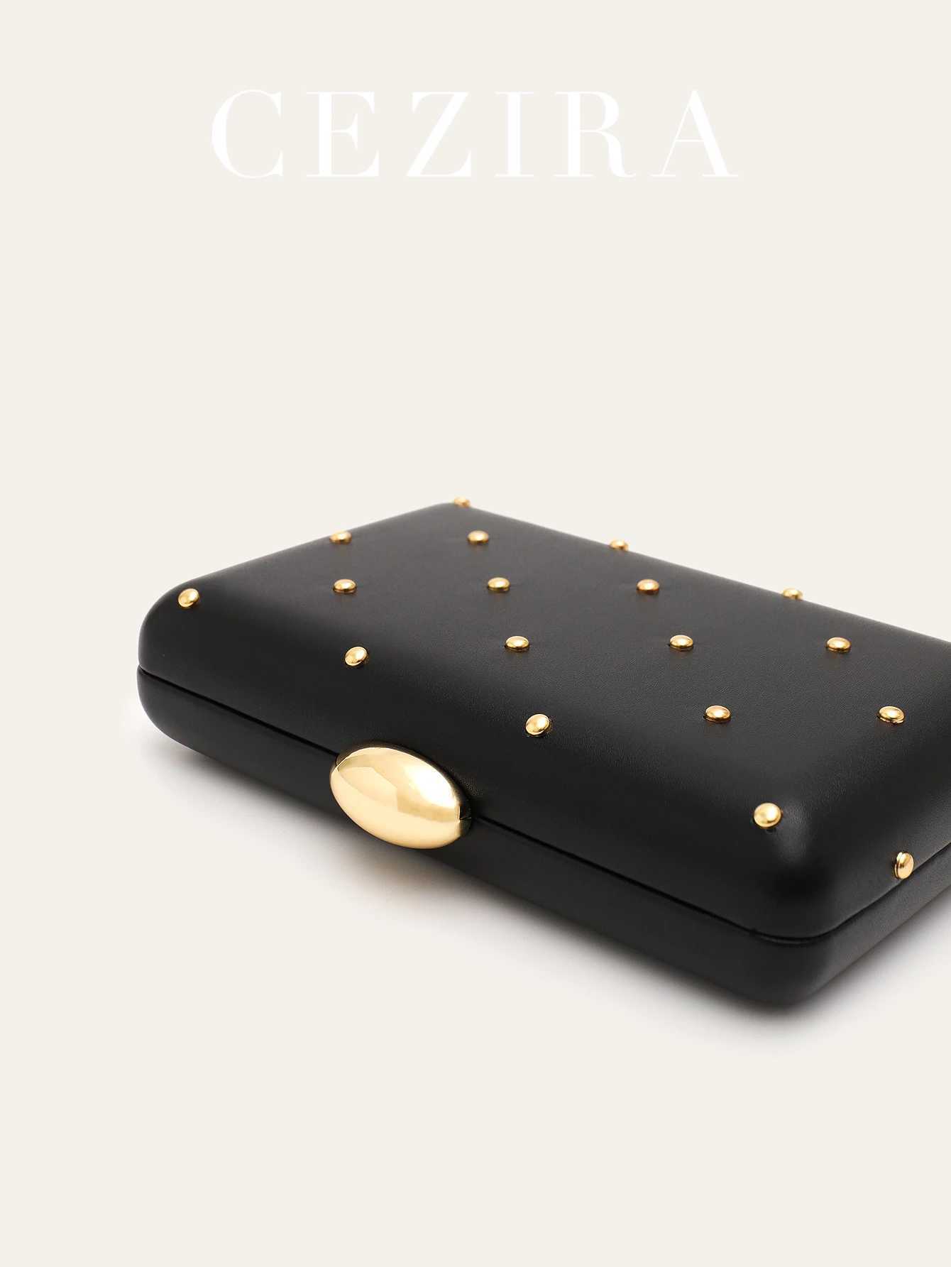 Women FAshion Elegant Glamorous PU Vegan Leather CluTCh Square Box Handbag Long Chain Evening Bag Party Holiday Z250618