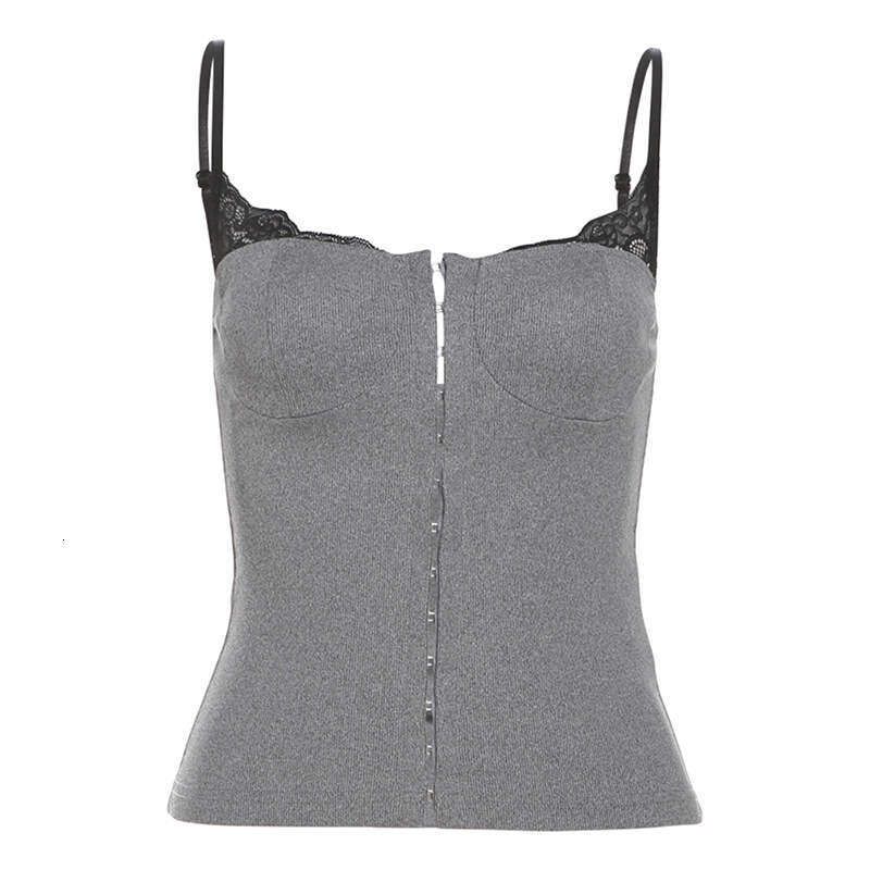 Summer New Women's Solid Color Slim Fit Street Fashion Sexy Backless Tank Top B5