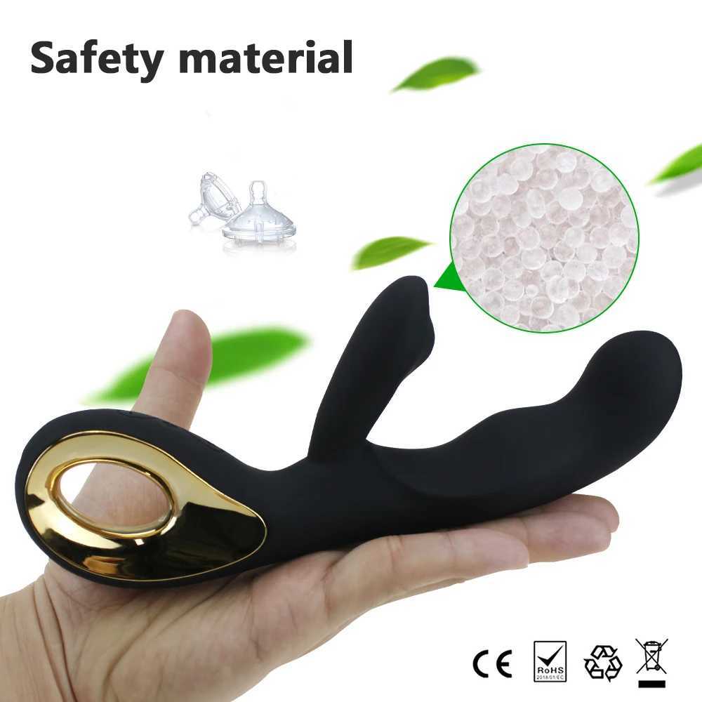 G Spot Rabbit Vibrator for Women Powerful 10 Vibrating Clitoris Stimulator Dildo Vagina Massager Sex Toys for Couple PleasureXJ250618