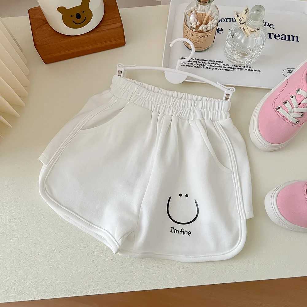 Summer Toddler Girls Shorts Korean Cotton Letter Printed Baby Girl Shorts Thin Infant ShortsC250617