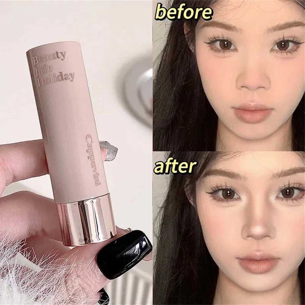 Moisturizing Matte Concealer Contour Stick Smooth Lasting 3D Nose Shadow Waterproof Face Highlight Brighten Contour Makeup XJ250618
