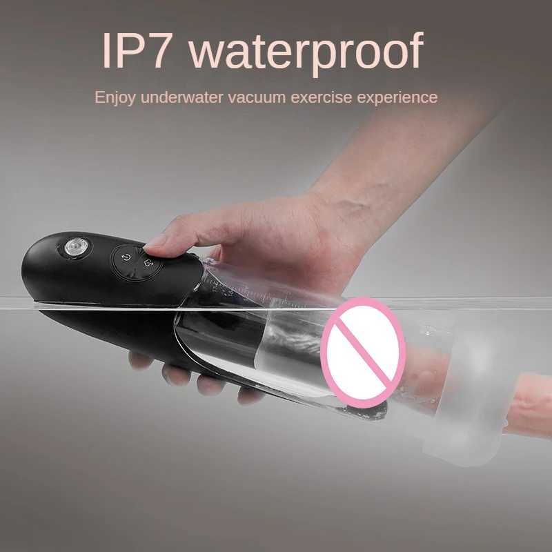 Electric Penis Extender Enlarger Pump - Adult Toys Penis Enlargement Extend Vacuum Pussy Pumps Male Masturbator Sex Toys for Men W250618