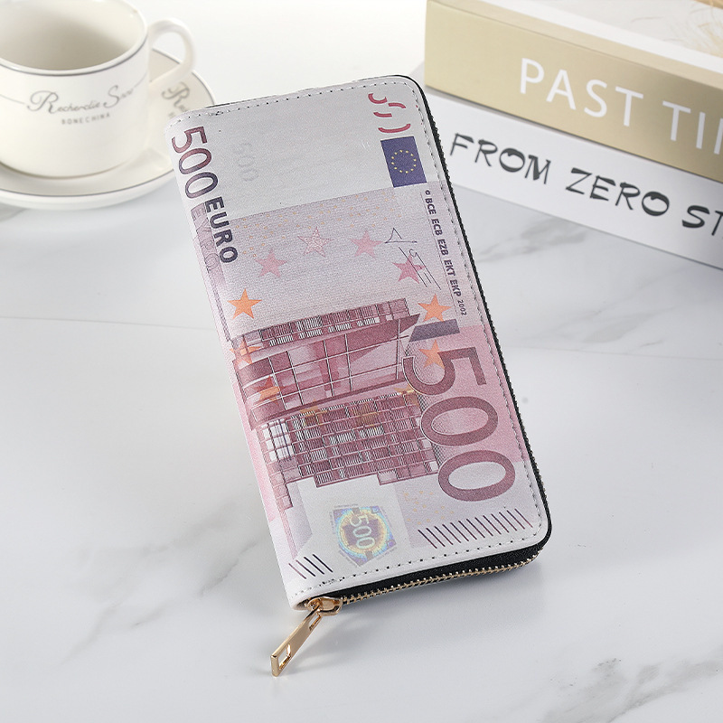 Free Shipping Designer's New PU Coin Wallet, Men's Fashion Cartoon Coin Handbag, Zipper Wallet, Luxury Bag, Women's Large Cash Clip