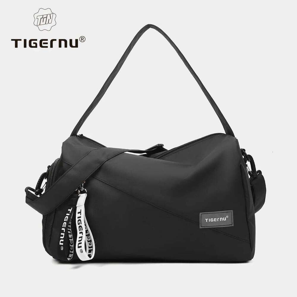 Tigernu Girl Sports Gym Femaletravel Duffel Handbags Fiess With Shoes Compartment For Women Light Weight Shot Trip Bag