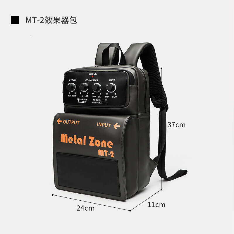 Backpack Men's School Bag UK Mt-2 Effects Pedal For Men Large Capacity Casual Rock