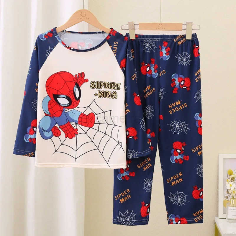 Sanrio Cinnamoroll Children Pajama Sets Unisex Lovely Cartoon Print Causal Kid Nightwear Set Soft Suitable Comfortable Clothes Autumn XJ250618XJ250618