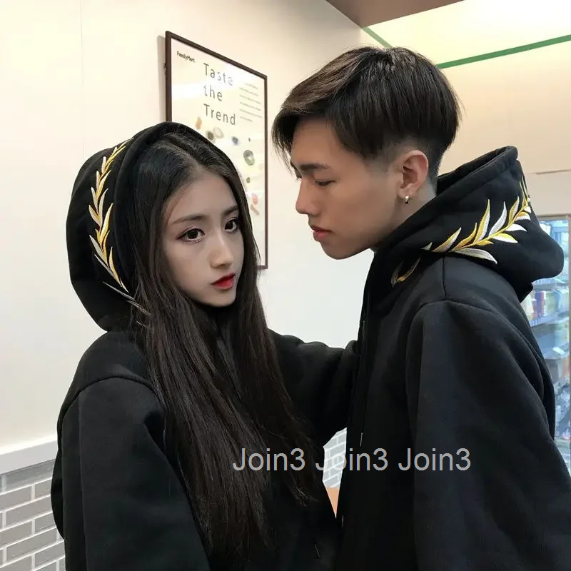 Long Sleeve Womens Hooded Sweatshirts With Orint On Korean Female Top Basic M Youthful Clothes Clothing 2025 Trend Kpop Hoodies