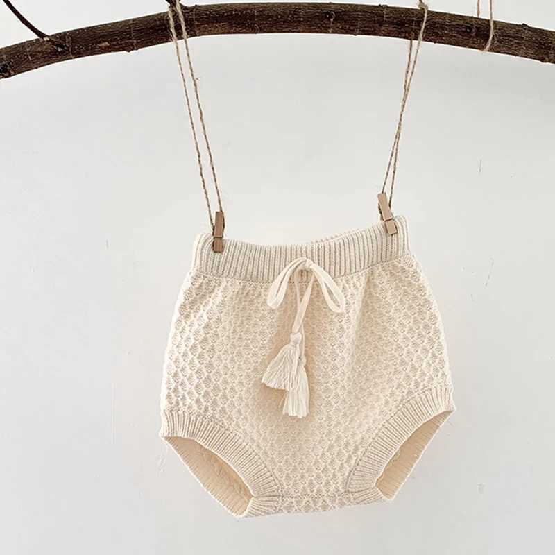 Baby Knitted PP Shorts Toddler Girl Boys Spring Knitted Bloomer European American Sle Fashion Baby Bloomers Kid Bottoms KoreaC250617