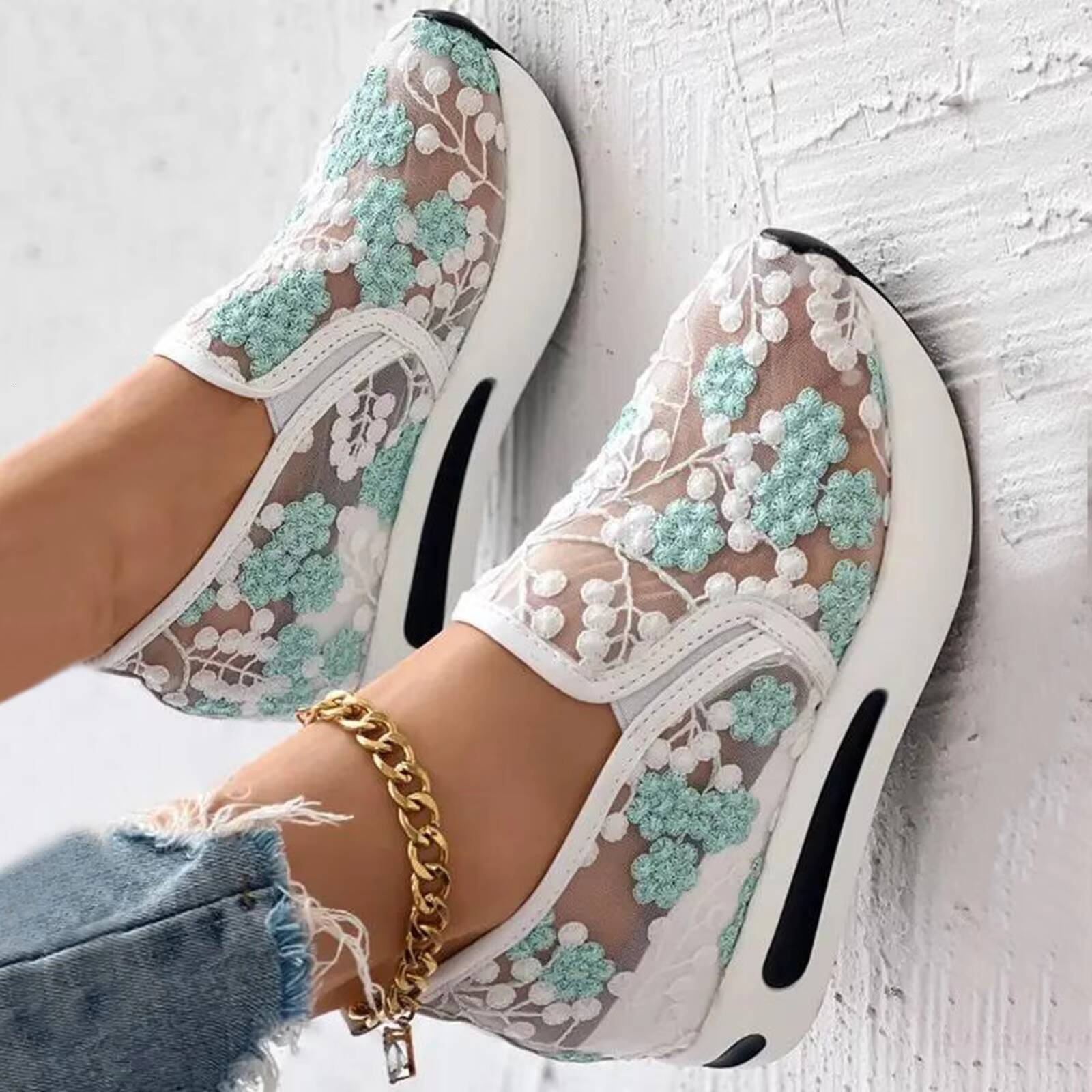 Size Womens Comfortable Soft Soled Casual Shoes Casual Fashionable Outdoor Shoes For Women Wide Width Ddmysaturn