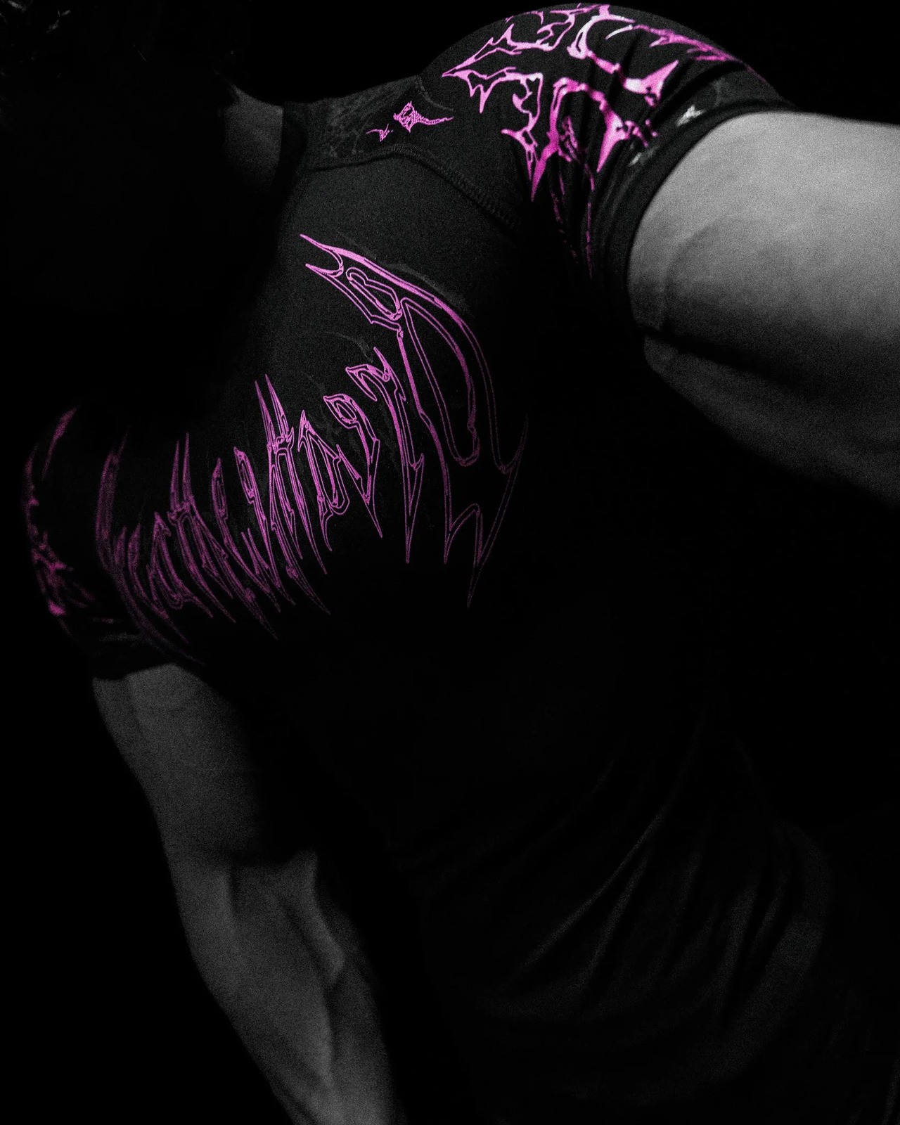 2025 Breathedivinity Dark Gothic Fitness Stretch Short Sleeve Mens Y2K Summer Sports Quick Dry T-Shirt Singles 250617