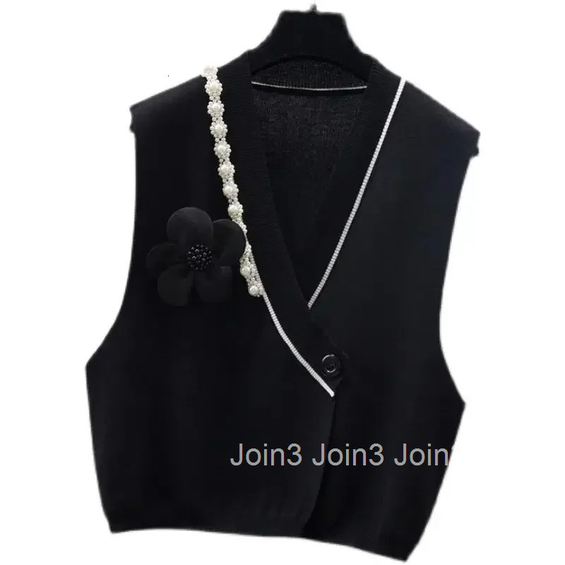 Vest White Womens Sweater V-neck Knit Tops for Woman Black Korean Style 90s Vintage Cold Winter Jersey Economics Luxury Sale