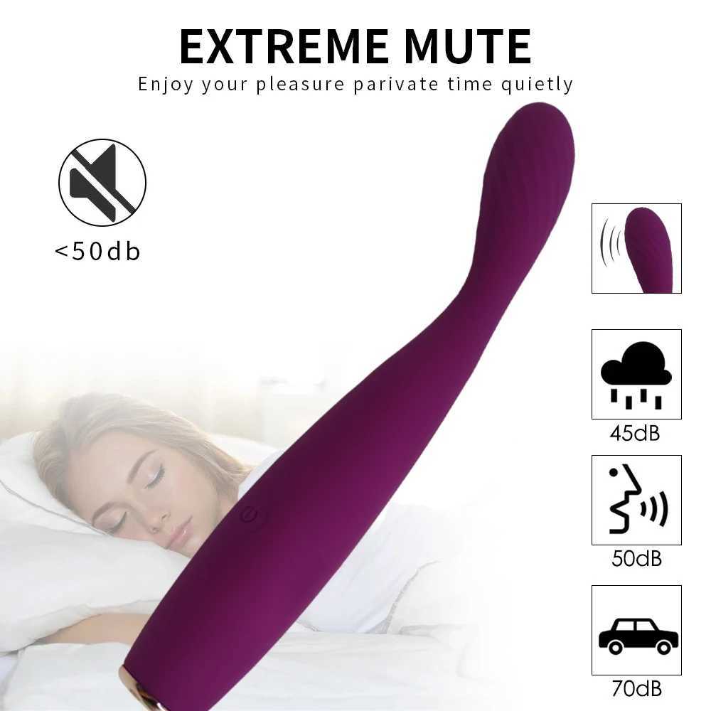 G Spot Finger Massager Women Masturbate Dildos Vagina Stimulator AV Rod Magic Vibrators Sex Toys for Adult Female 18 XJ250618
