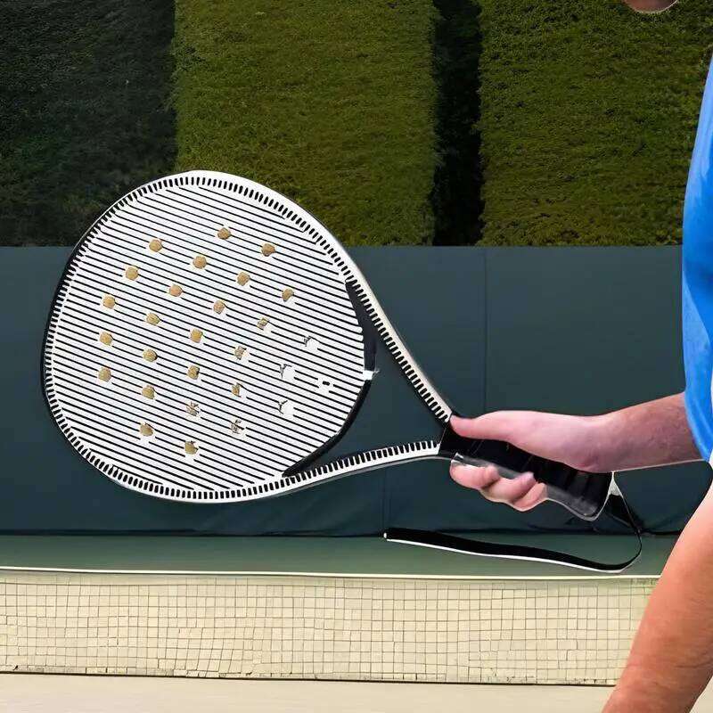Beach Paddles Tennis Paddle Racket Optimized Airflow Holes Convenient Sports Training Racquets For Kids Adult Children Travel