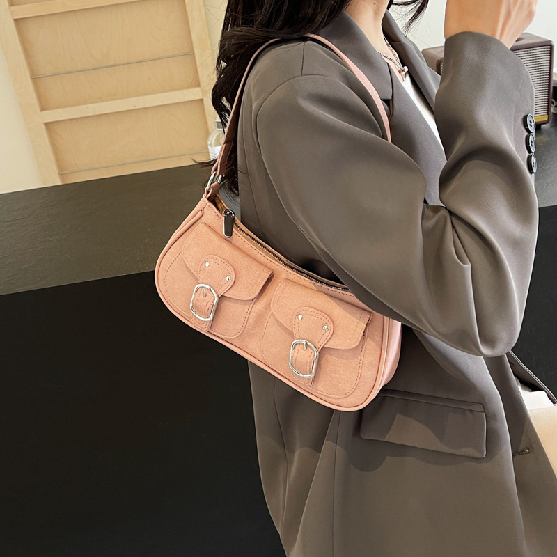 Free shipping designer Korean Style Hot-Selling Bag for Women Spring/Summer New Fashion Casual Small Square Bag Niche Simple High-End Crossbody Bag