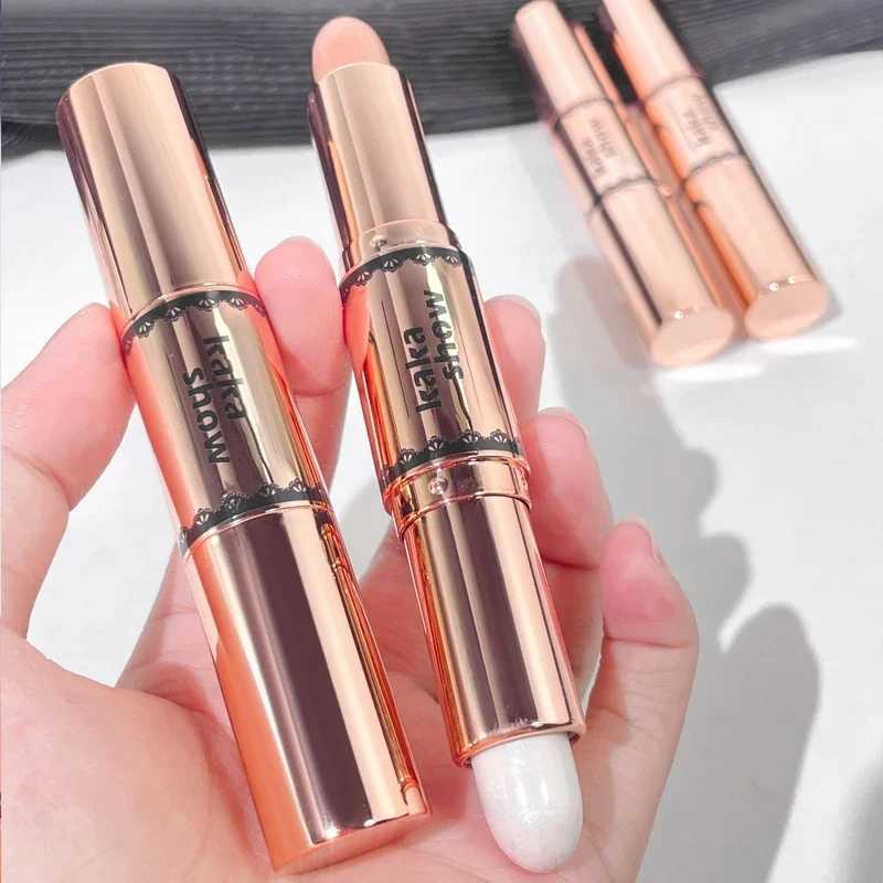 Double-end Face Highlight Contour Stick Oil-control Concealer Pencil Facial Highlighter Corrector Pen Long Lasting Makeup Stick XJ250618