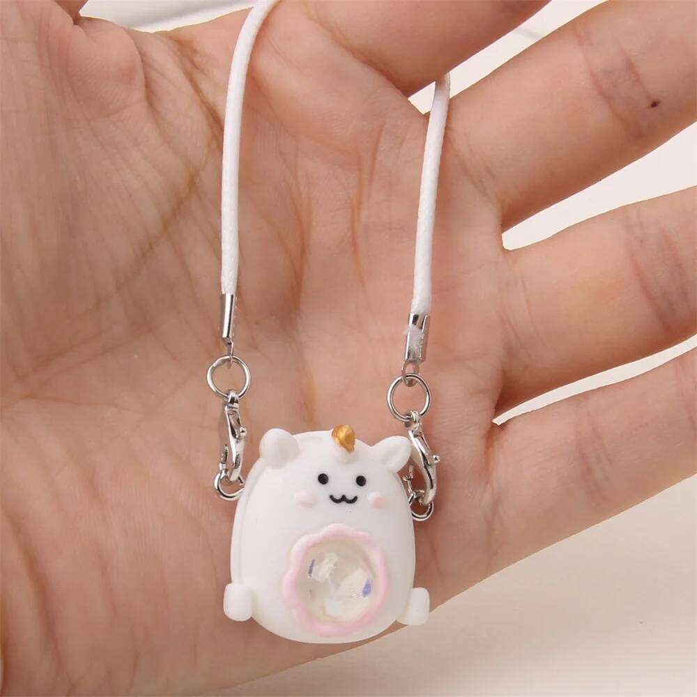 Labubu Bag Cartoon Doll Crossbody Pendant Cute OB BJD Messenger Shoulder School Bag Mini Dollhouse Accessories