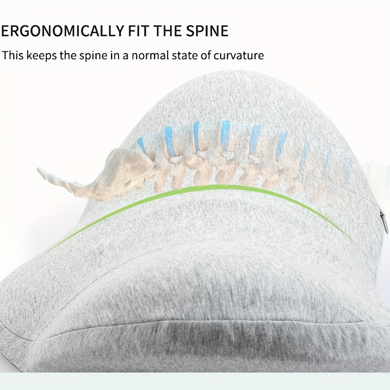 Sleeping in bed is slow and resilient. memory cotton lumbar pad, pregnant woman's lumbar pillow, lumbar pad, back pad, car waist cushion
