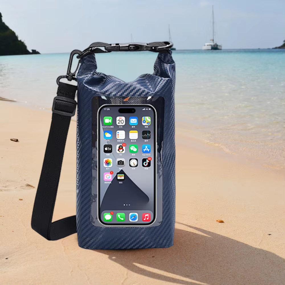 5L Swimming Pack Waterproof Portable Cellphone Bag Large Capacity Mobile Phone Case Diving Surfing Bags Phone Waterproof Pouch Cover Underwater Swimmi