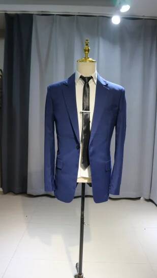Slim Fit Abiti Uomo Smoking Da Sposo Terno Masculino Prom Blazer Matrimonio Personalizzato 2 Pcs Disfraz De Hombre Men Suit