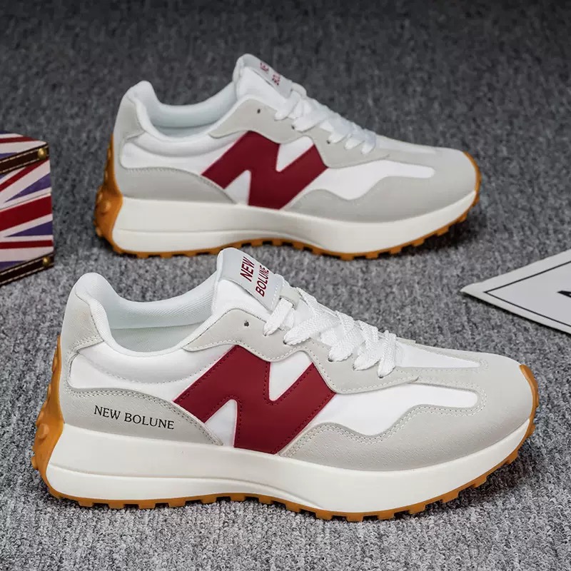 Designer Running Shoes Fashion Commute Popular Men's Designer Men's Shoes Sports Shoes Outdoor Board Shoes Casual Black Teacher Running Incr