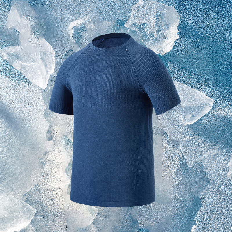 Breathable Athleisure Tee for Males Quick-Dry Material Ideal for Fitness and Everyday Wear During Summers