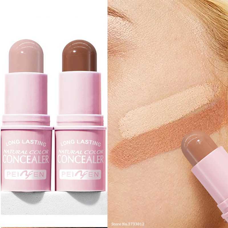 Highlighter Stick Brightening Skin Tone Contouring Natural Stereo Concealer Cream Makeup Base Foundation Multi-Purpose Stick XJ250618