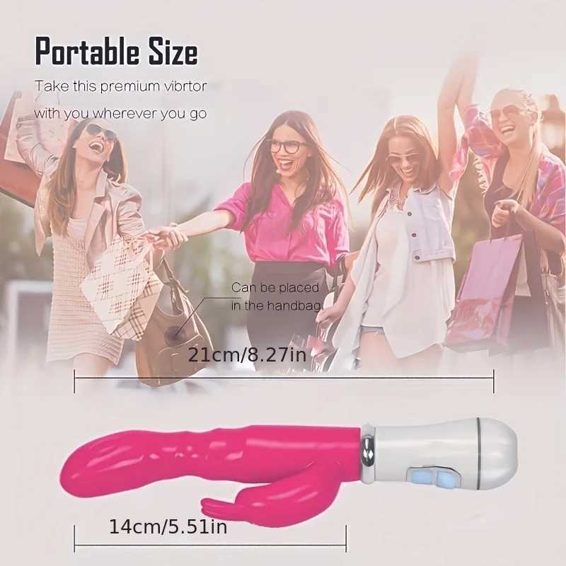 12 Speed Vibrator Female Powerful Dildo Rabbit Vibrators Sex Toys for Woman Clitoris Stimulator Massager Masturbators Adult ToysXJ250618