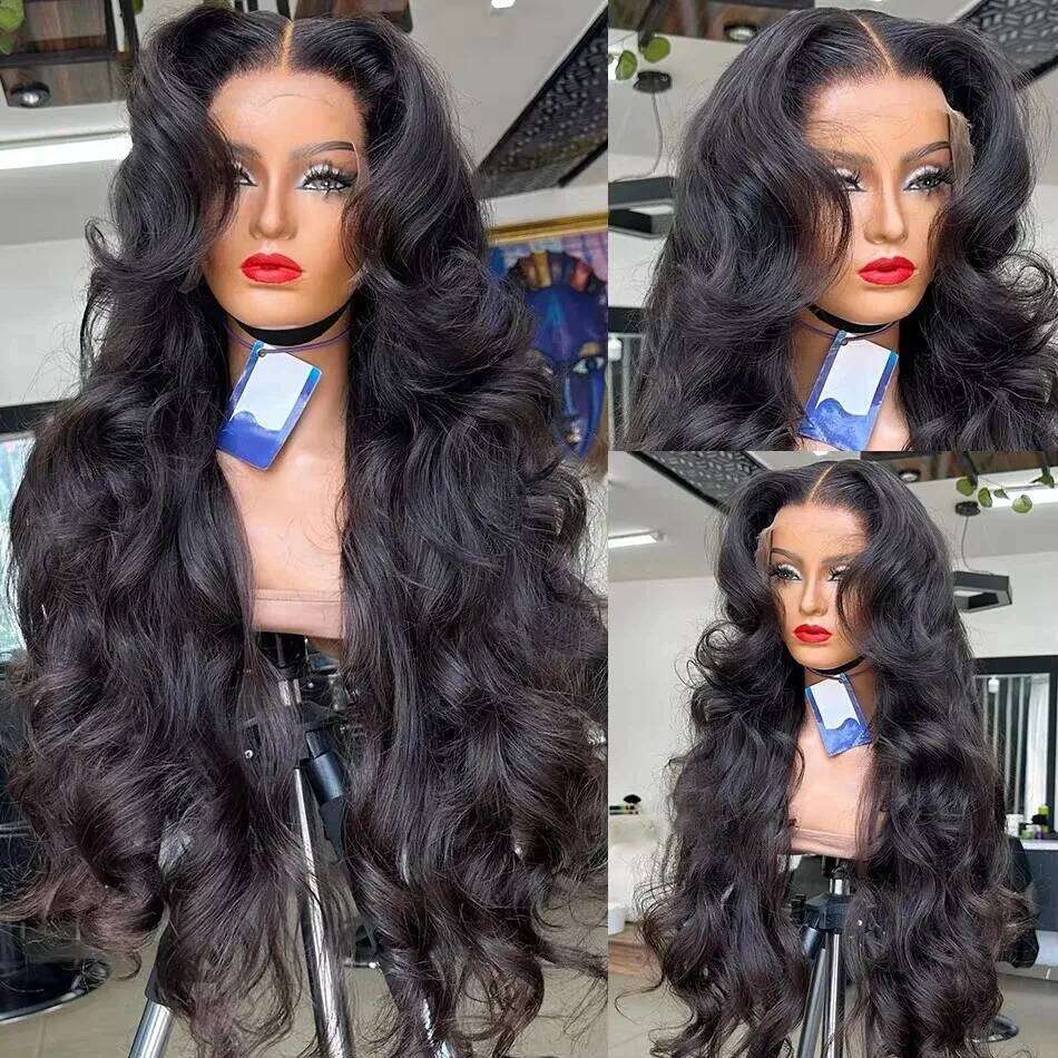 13x6 HD 220% 40 42 Inch Body Water Wave Front Human Hair Wigs 13x4 Lace Frontal 5x5 Glueless Closure Ready To Wear Wig