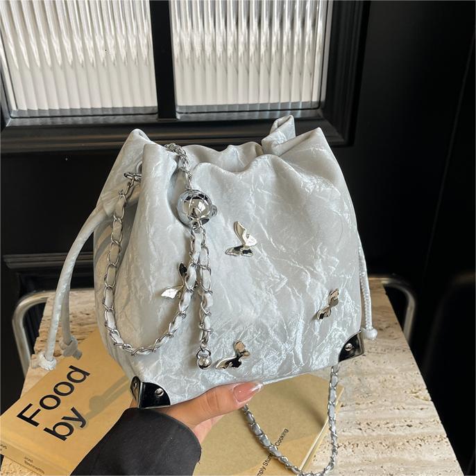 Free shipping designer Crossbody Bag Niche Bag Women Bag New Trendy Butterfly Versatile Shoulder Bag Popular Bucket Bag