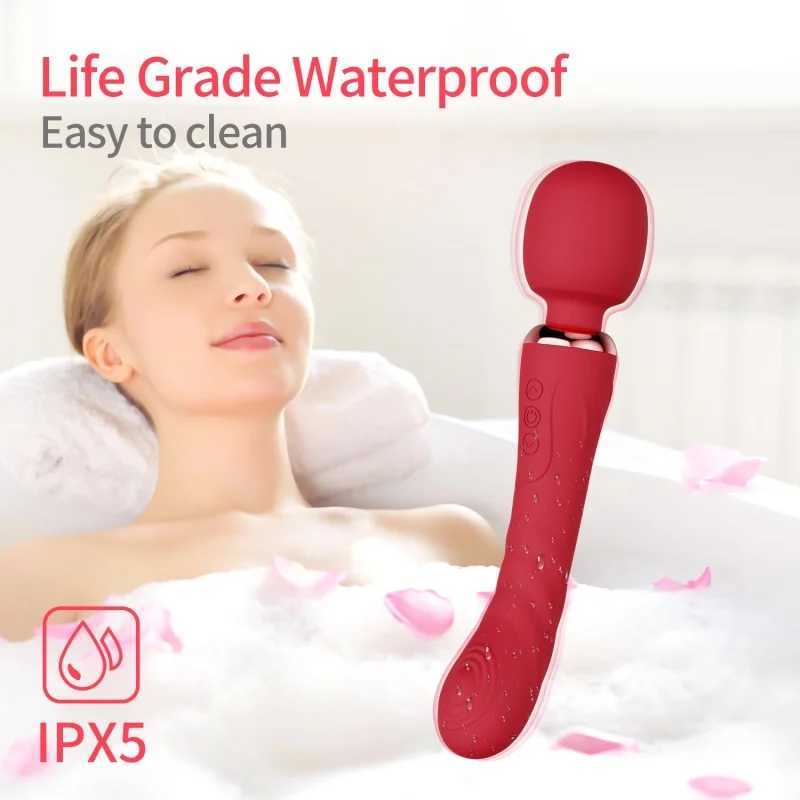 Powerful vibrator magic wand vibrator clitoral stimulator G-spot dildo massager adult product female masturbator sex toy XJ250618