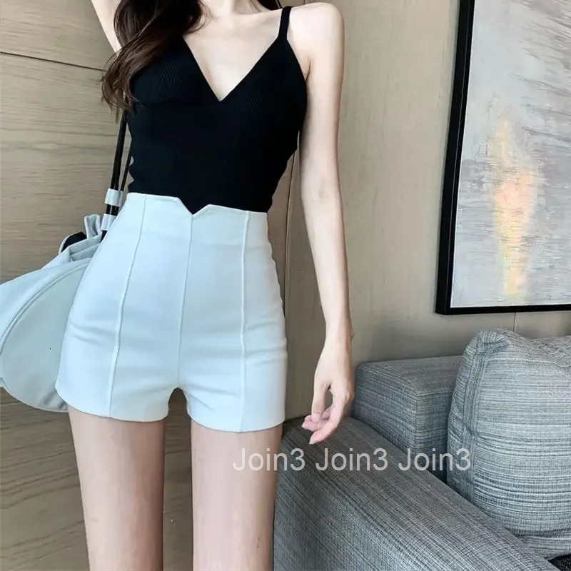Suit with Woman Short Pants Booty Skinny Shorts for Women High Waist Tight Korean Style Harajuku Fashion Japanese 2000s Jorts XL