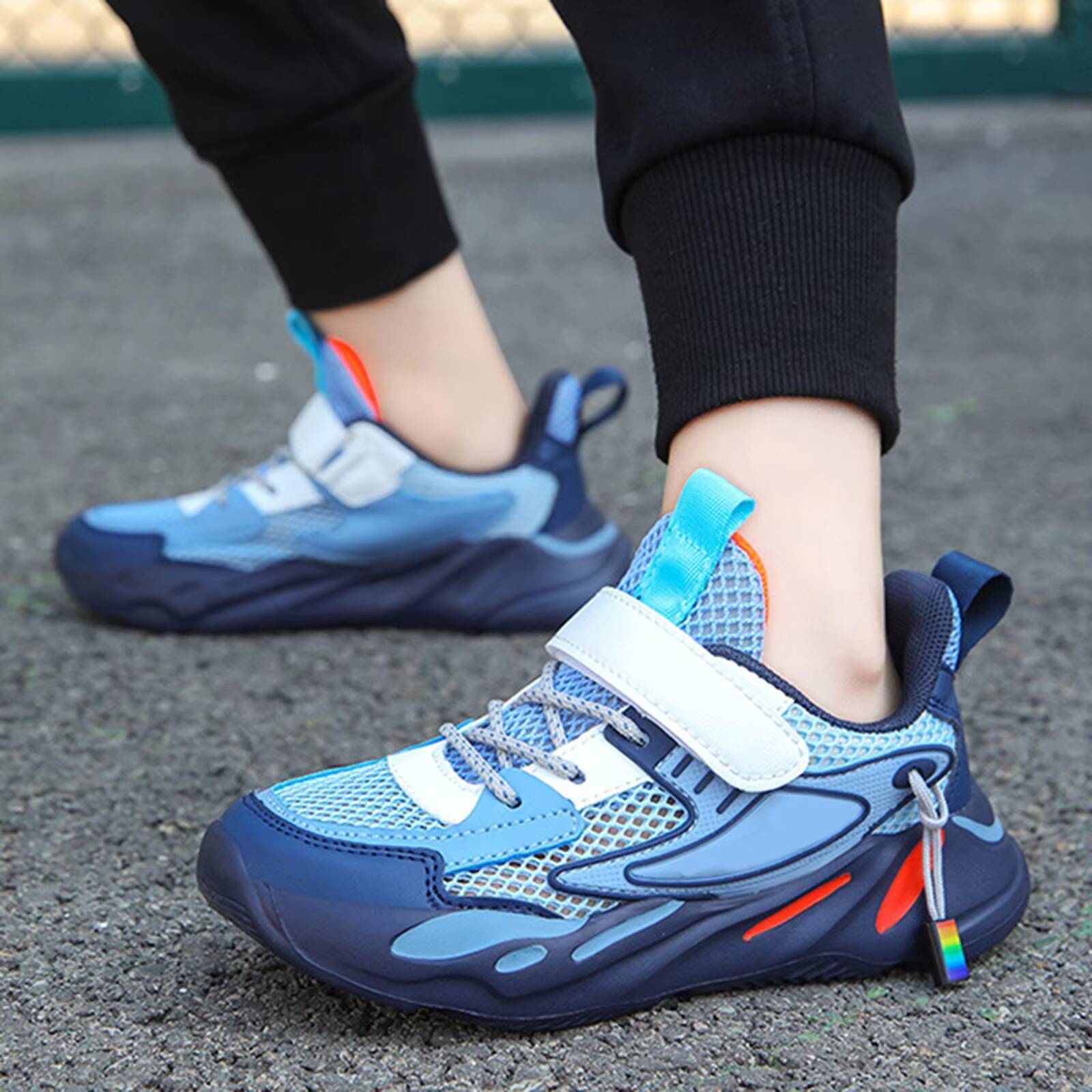 Ddmyshoesvip Breathable Mesh Kids Sneakers Lightweight Boys Casual Running Shoes Children's Shoes Stylish Footwear Girls Size